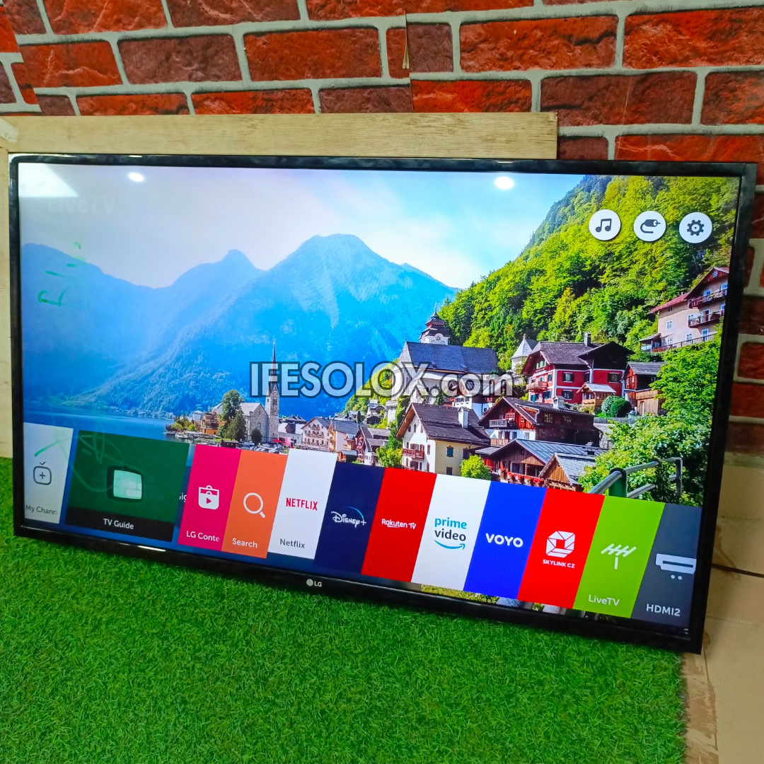 LG 43 Inch 43UH620V Series UHD 4K HDR webOS Smart TV (Built-in WiFi, Miracast) - UK Used