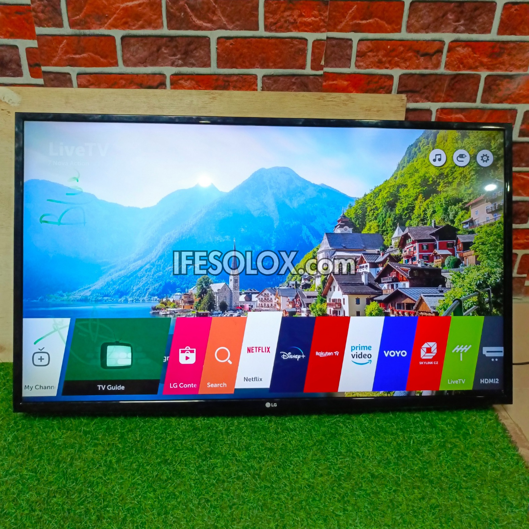 LG 43 Inch 43UH620V Series UHD 4K HDR webOS Smart TV (Built-in WiFi, Miracast) - UK Used