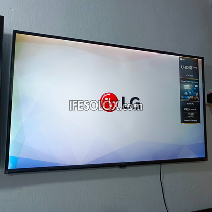 LG 43 inch UR91 webOS Smart 4K UHD 2023 Frameless TV - Foreign Used 