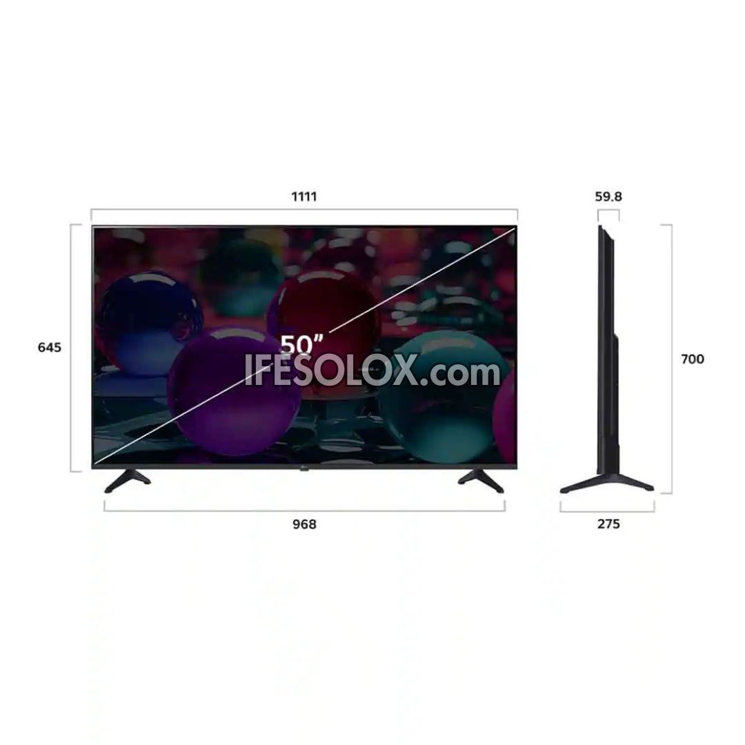 LG 50 inch UA73 Series AI Thinq webOS Smart with Active HDR 4K UHD LED TV + 2 Years Warranty - Brand New