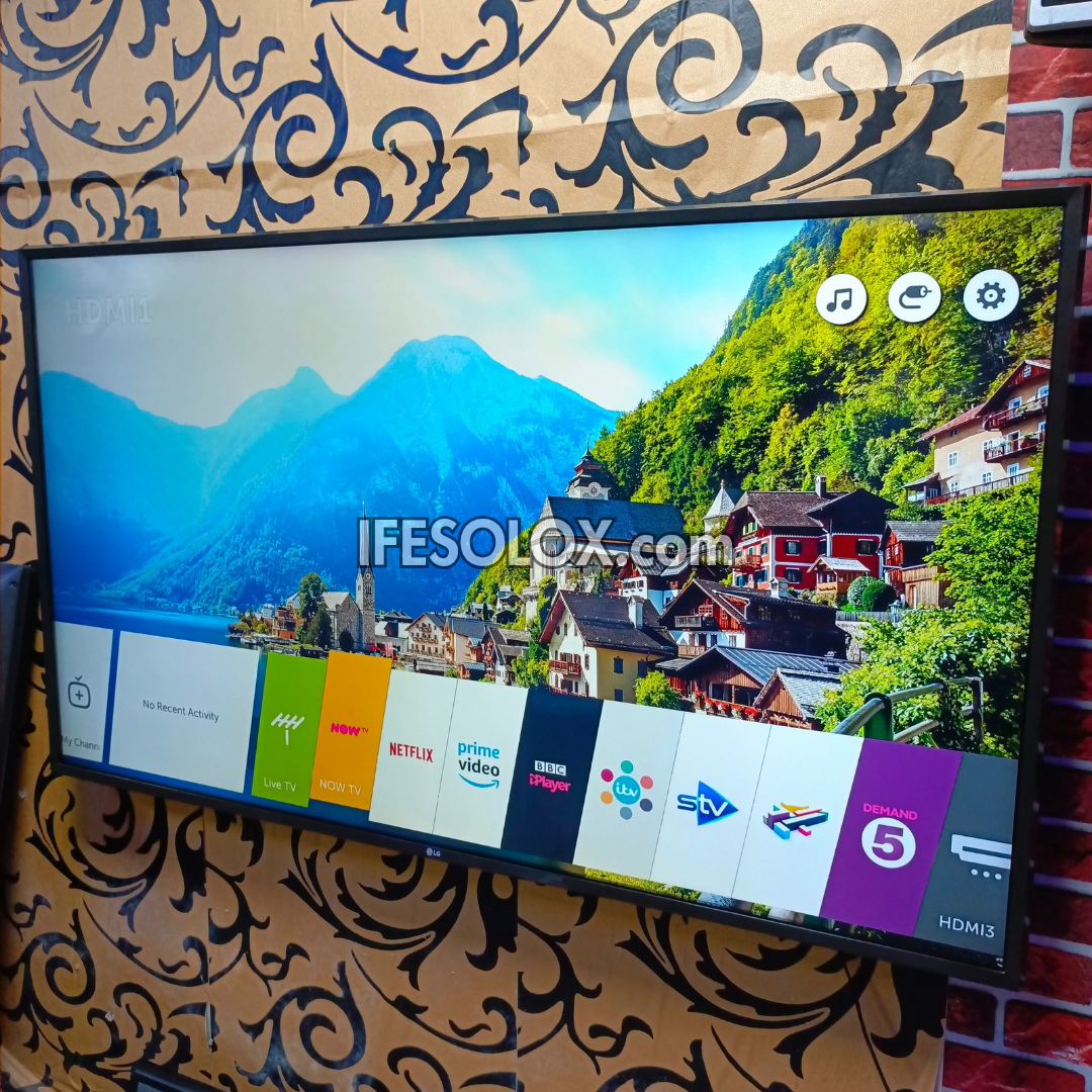 LG 60 Inch 60UJ630V AI ThinQ 4K UHD webOS Smart TV (Bluetooth, WiFi, Screen Mirroring) - Foreign Used
