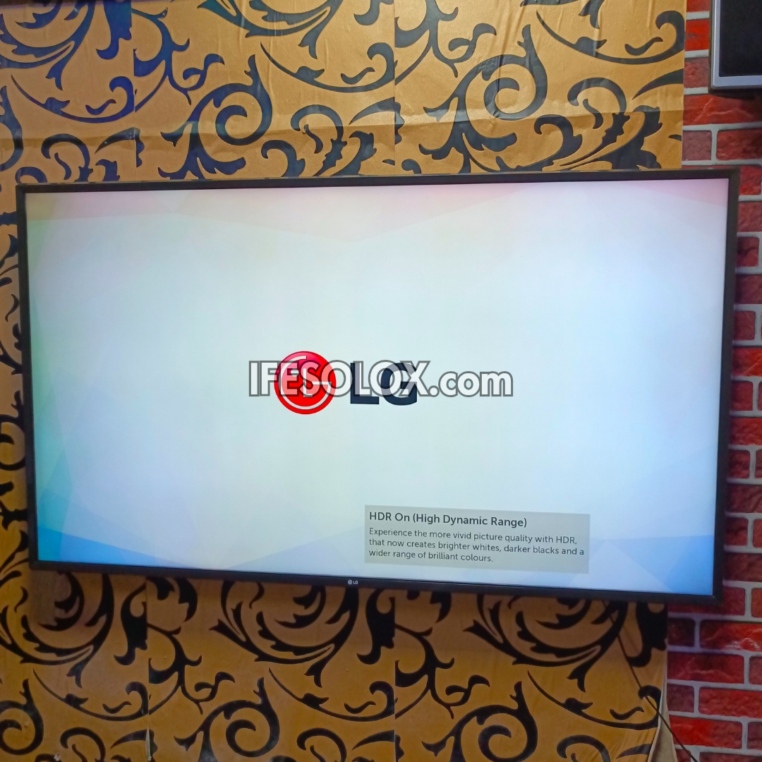LG 60 Inch 60UJ630V AI ThinQ 4K UHD webOS Smart TV (Bluetooth, WiFi, Screen Mirroring) - Foreign Used