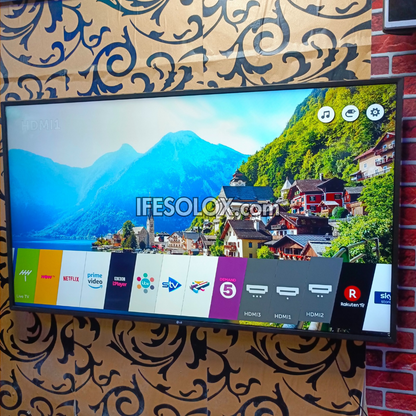LG 60 Inch 60UJ630V AI ThinQ 4K UHD webOS Smart TV (Bluetooth, WiFi, Screen Mirroring) - Foreign Used