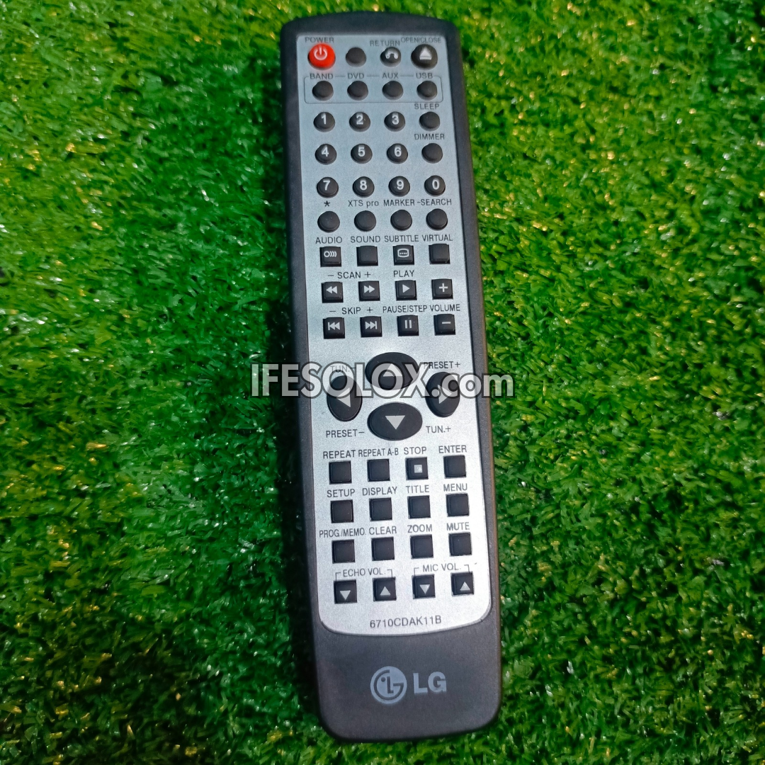 LG 6710CDAK11B Generic Home Theater Remote Control for all LG Home Theaters