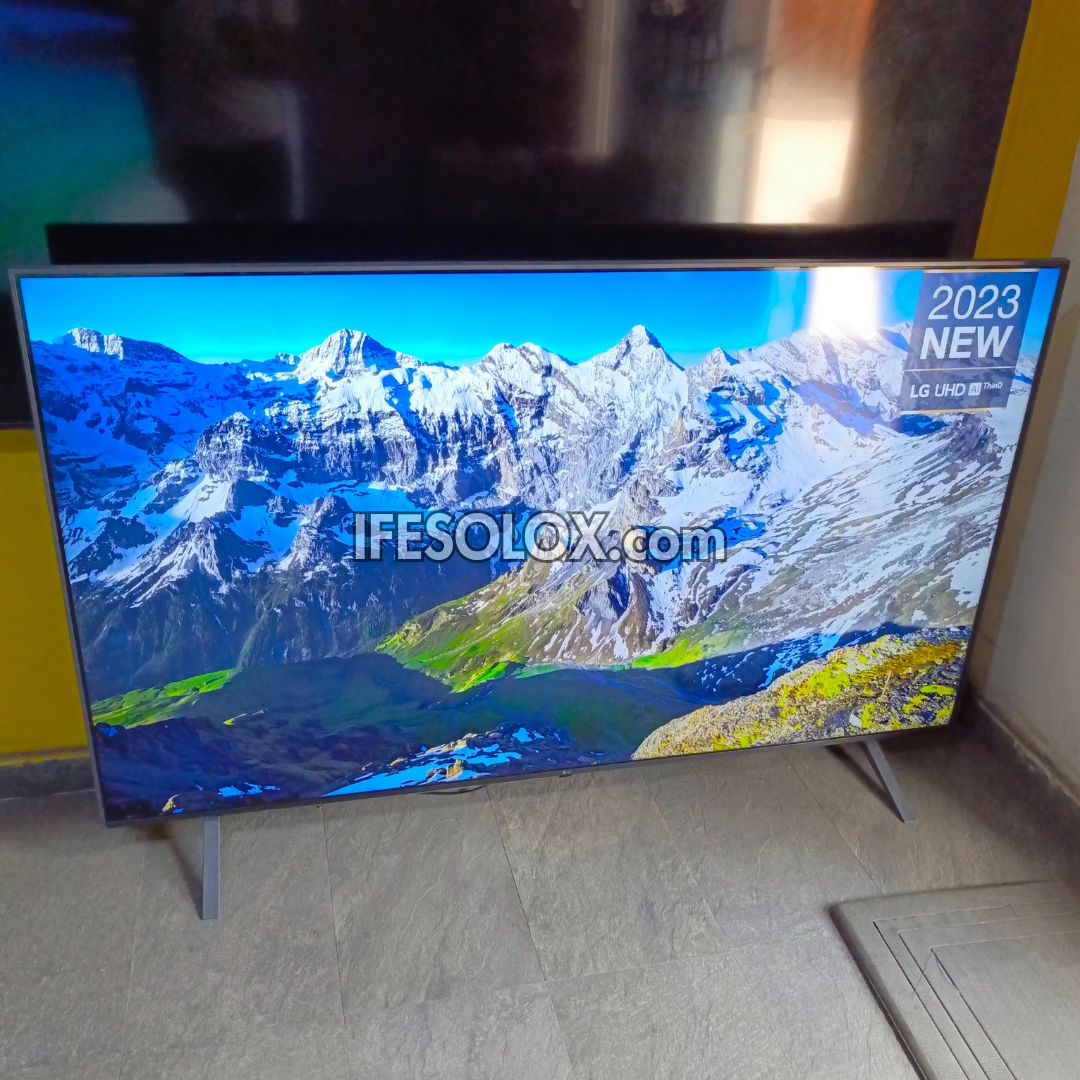 LG 70 Inch 70UR80 Series AI Thinq webOS 4K UHD Smart TV (Active HDR, Bluetooth, WiFi, Miracast, AirPlay) - Foreign Used