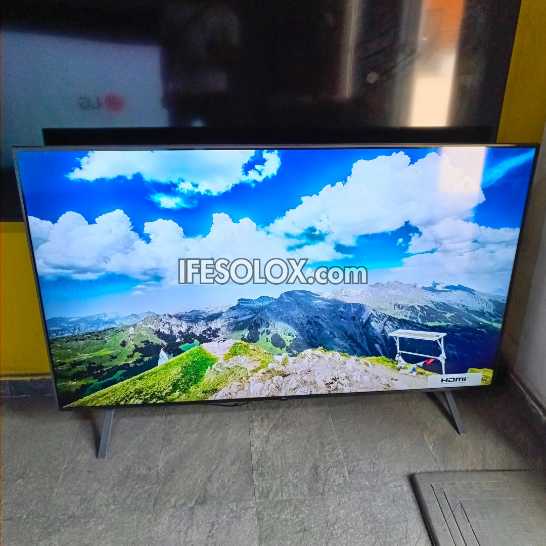 LG 70 Inch 70UR80 Series AI Thinq webOS 4K UHD Smart TV (Active HDR, Bluetooth, WiFi, Miracast, AirPlay) - Foreign Used