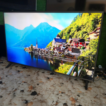LG 75 inch 75UN70 Series ThinQ AI webOS Smart 4K UHD TV (Bluetooth, Wi-Fi, Miracast, AirPlay) - Foreign Used