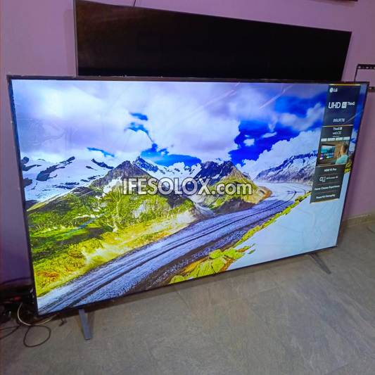 LG 86 Inch UR78 Series AI Thinq webOS 4K UHD Smart TV (Active HDR, Bluetooth, WiFi, Miracast, AirPlay) - Foreign Used