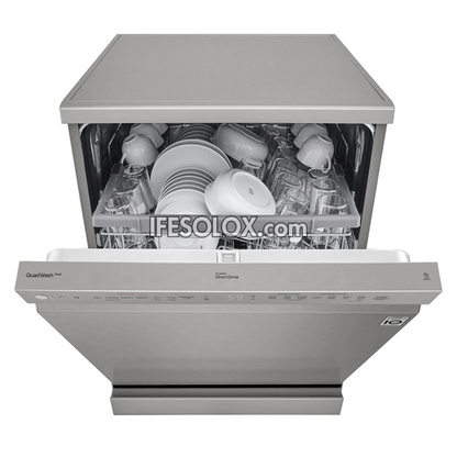 LG DFB532FP QuadWash™ Inverter Steam Dishwasher with SmartThinQ, 14-place Setting, A++ Energy - Brand New