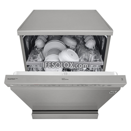 LG DFB532FP QuadWash™ Inverter Steam Dishwasher with SmartThinQ, 14-place Setting, A++ Energy - Brand New