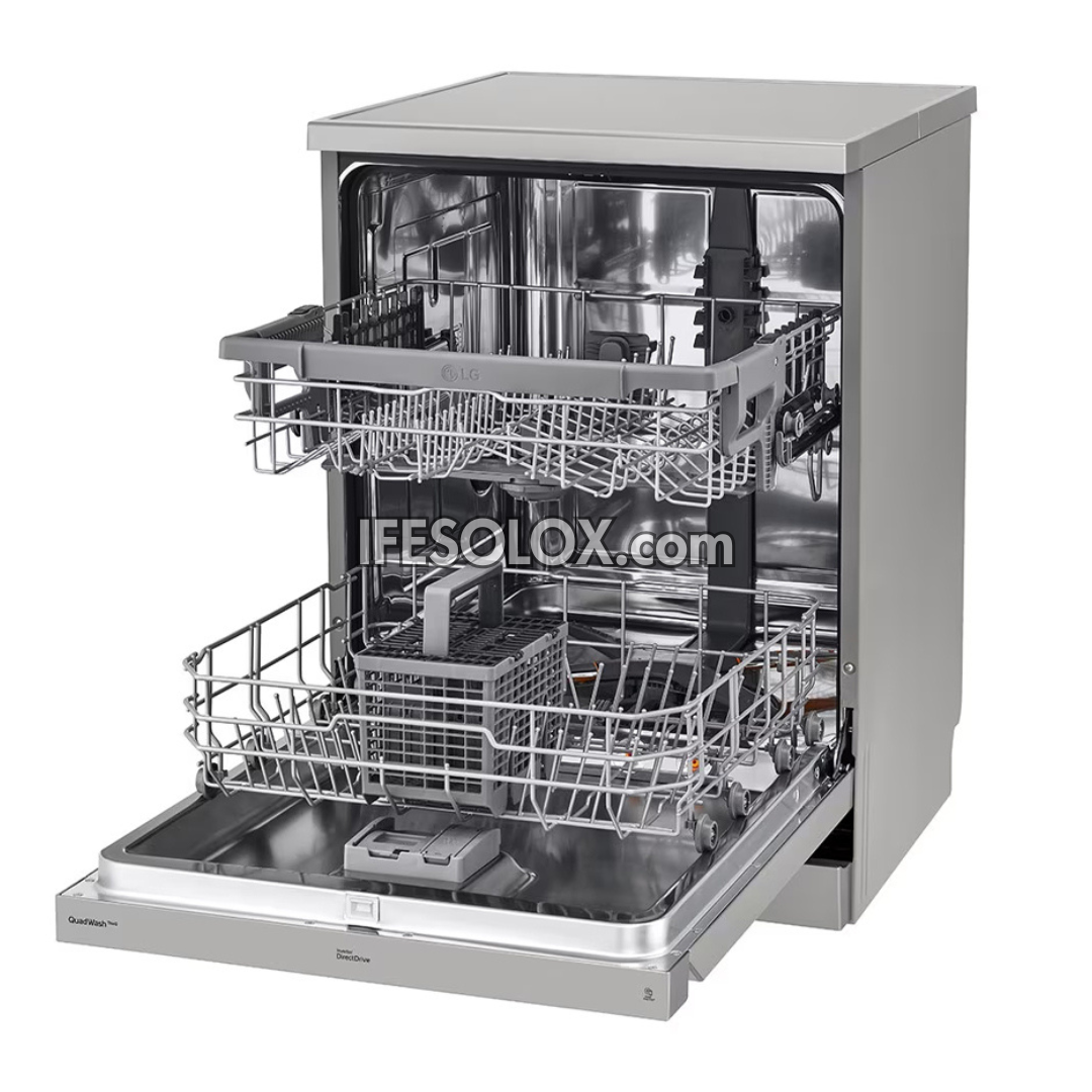LG DFB532FP QuadWash™ Inverter Steam Dishwasher with SmartThinQ, 14-place Setting, A++ Energy - Brand New