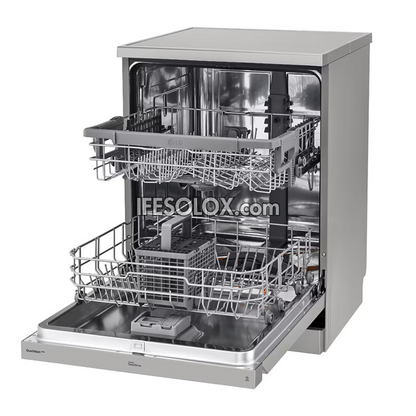 LG DFB532FP QuadWash™ Inverter Steam Dishwasher with SmartThinQ, 14-place Setting, A++ Energy - Brand New
