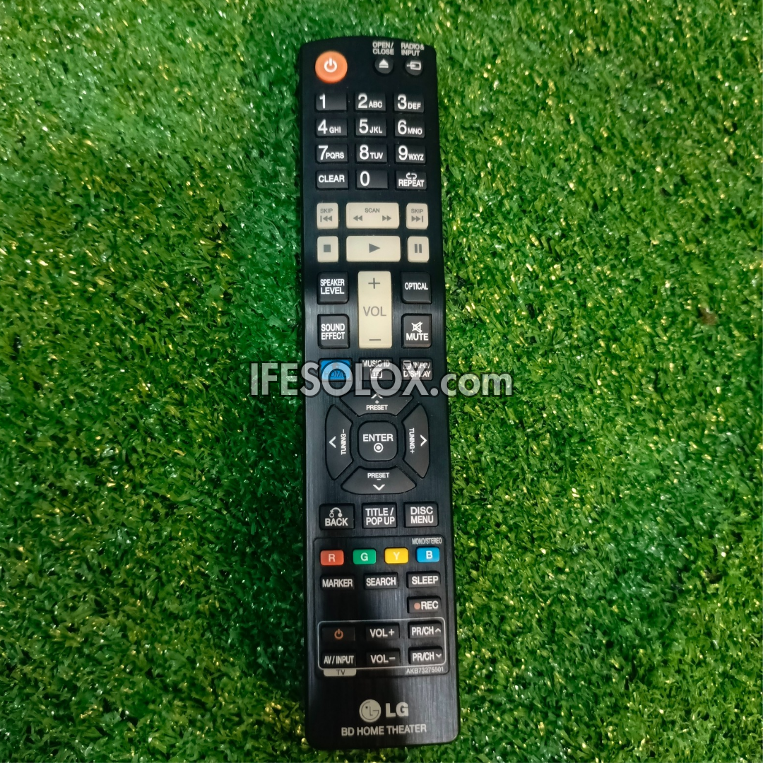 LG Genuine 3D Blu-ray DVD Home Theater Remote Control (AKB73275501) - Follow come