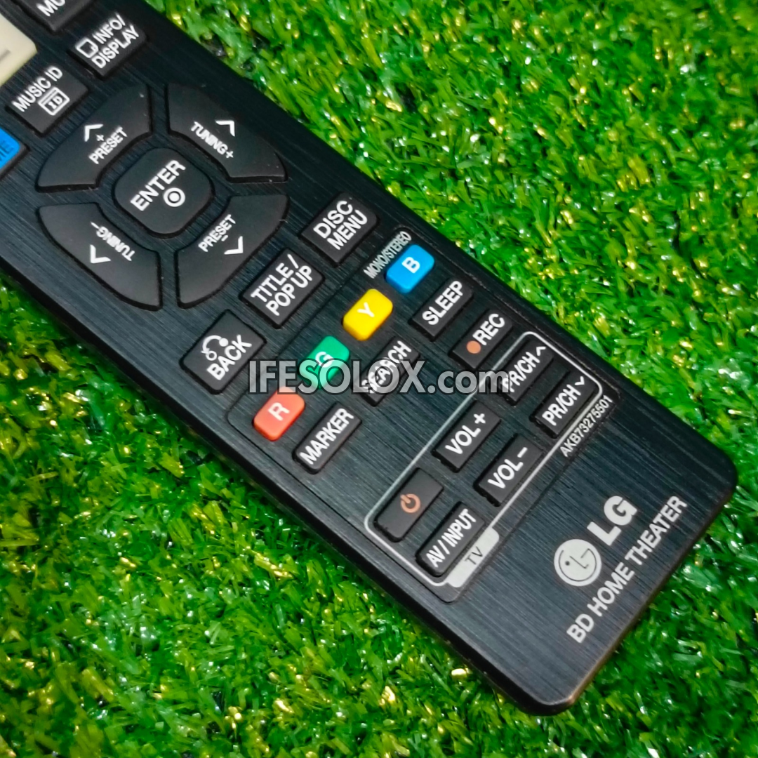 LG Genuine 3D Blu-ray DVD Home Theater Remote Control (AKB73275501) - Follow come