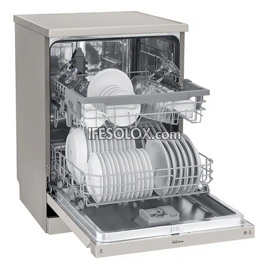 LG DFB512FP Inverter QuadWash™ Dishwasher with SmartThinQ, 14-place Setting, A++ Energy Efficiency - Brand New 