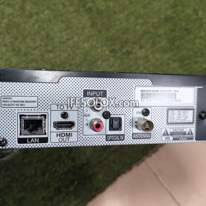 LG LHB645 5.1Ch 1000Watts Bluetooth Blu-ray 3D DVD Home Theater Machine Head (USB, FM, Aux, Optical in) - Foreign Used