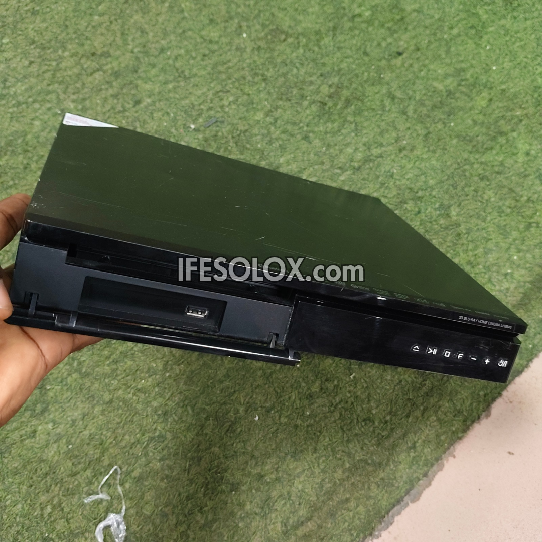 LG LHB645 5.1Ch 1000Watts Bluetooth Blu-ray 3D DVD Home Theater Machine Head (USB, FM, Aux, Optical in) - Foreign Used