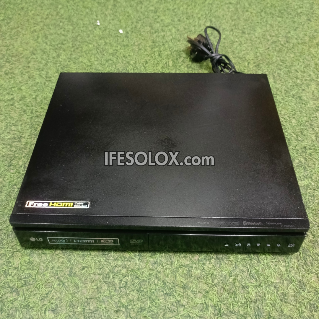 LG LHD675BG 4.2Ch 1000 Watts Bodyguard Bluetooth DVD Home Theater Machine Head (Double SubWoofer) - London Used