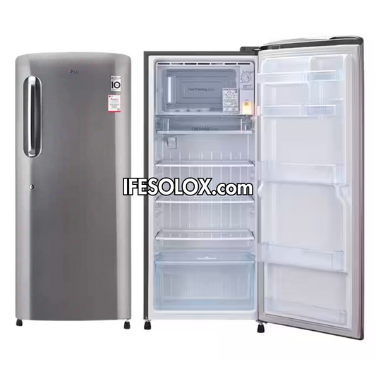 LG GL-B201ALLB 190L Single Door Refrigerator + 2 Years Warranty - Brand New