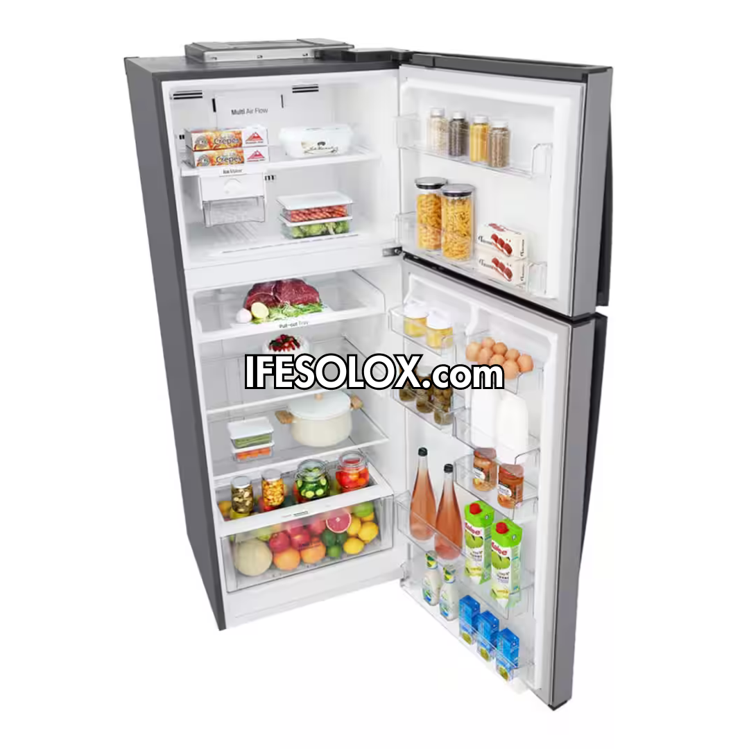 LG GL-C502HLCL 438L Smart Inverter Top-Freezer Double Door Refrigerator + 2 Years Warranty - Brand New