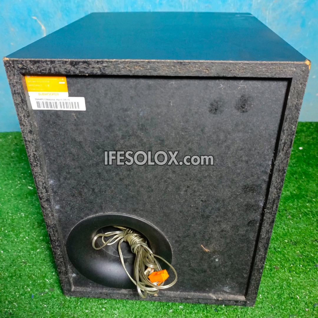 LG S73T1-W 3 ohms Home Theater Passive Subwoofer - Foreign Used