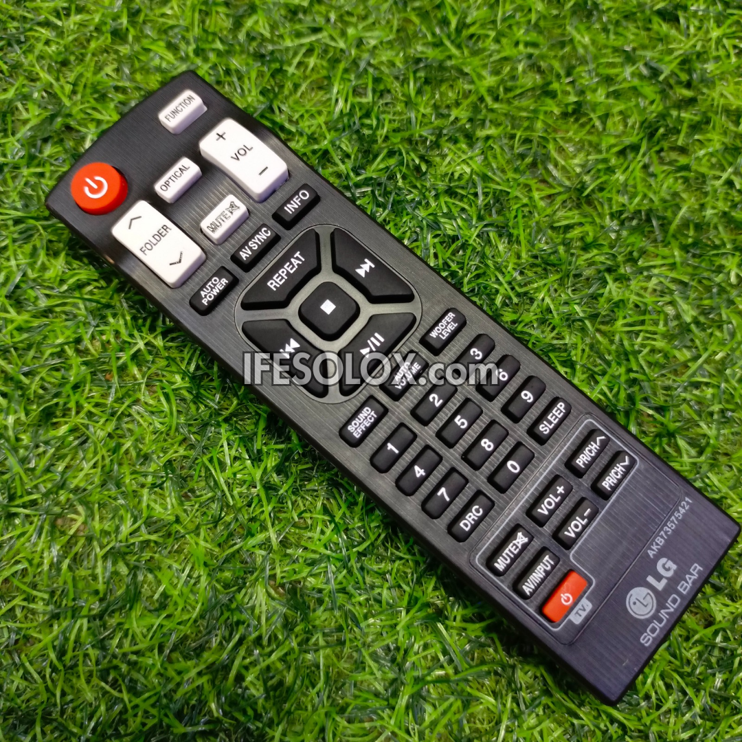 LG Sound Bar Remote Control (AKB73575421) - Brand New