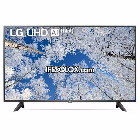 LG 65 inch UQ70 2022 model ThinQ AI webOS Smart with Active HDR 4K UHD LED TV - Foreign Used