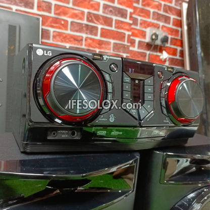 LG XBOOM CJ44 480W HiFi CD + Karaoke + Auto DJ Bluetooth Home Theater - Brand New