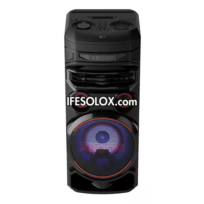 LG XBOOM RNC7 Super PA Karaoke HiFi Bass IFESOLOX Blast Mic System Bluetooth + –