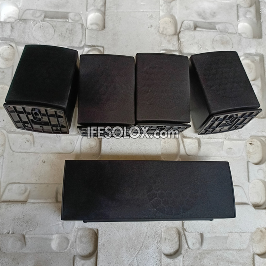 LG 4 Ohms Home Theater Surround Satellite Speakers (2 Pairs) - Foreign Used