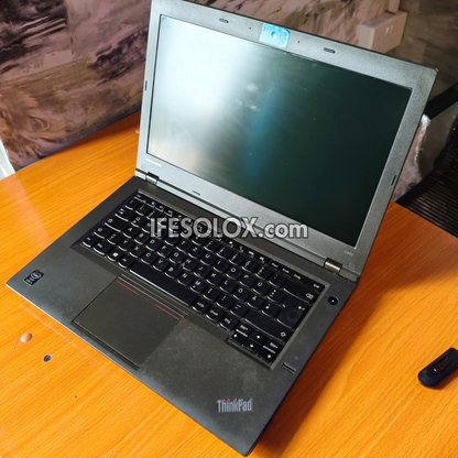 Lenovo ThinkPad L440 14" Business Laptop with Intel Core i5 4th Gen, 4GB DDR3 SDRAM, 500GB HDD - Foreign Used