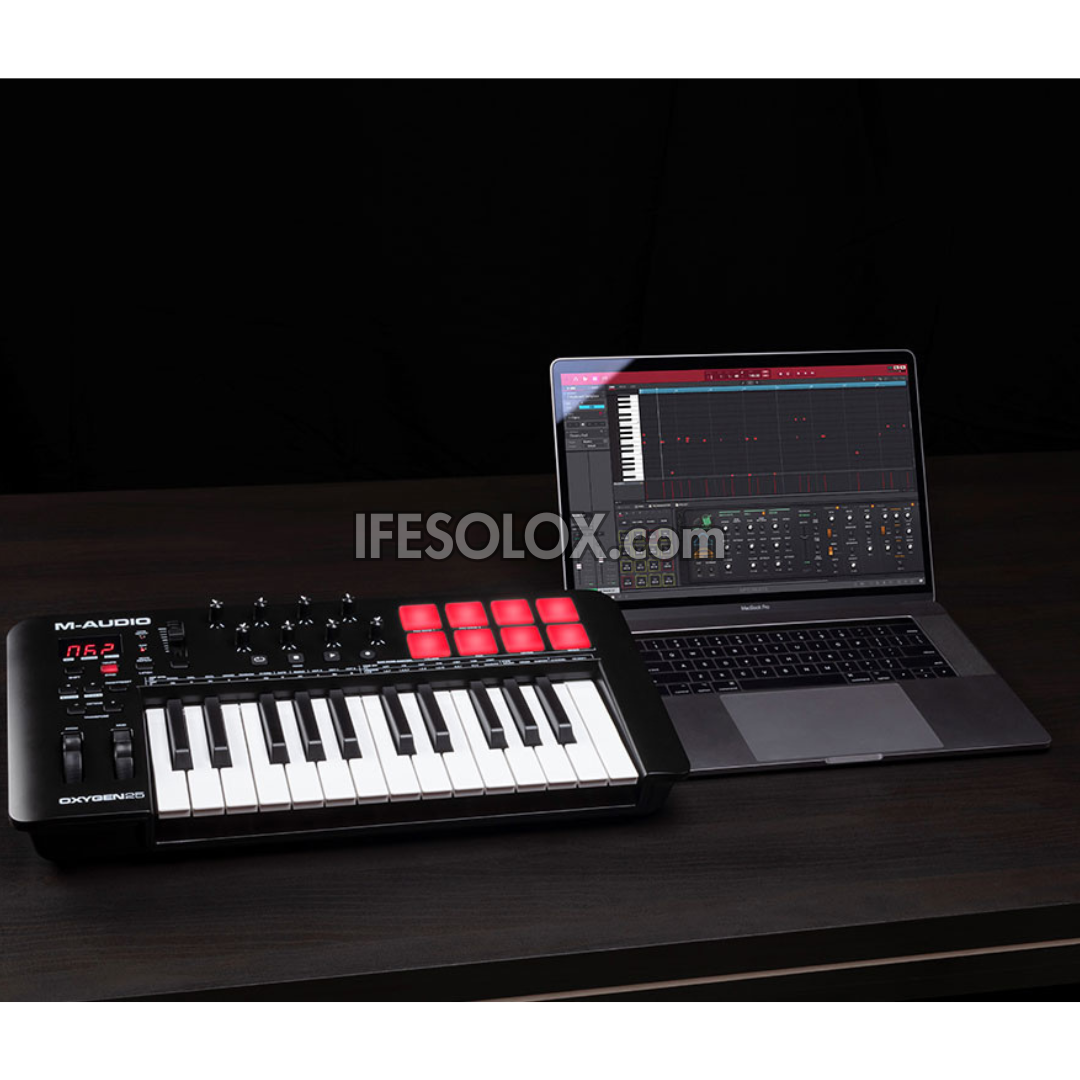 M-AUDIO Oxygen 25 (MKV) USB MIDI Keyboard Controller with 25 Velocity-Sensitive Keys - Brand New