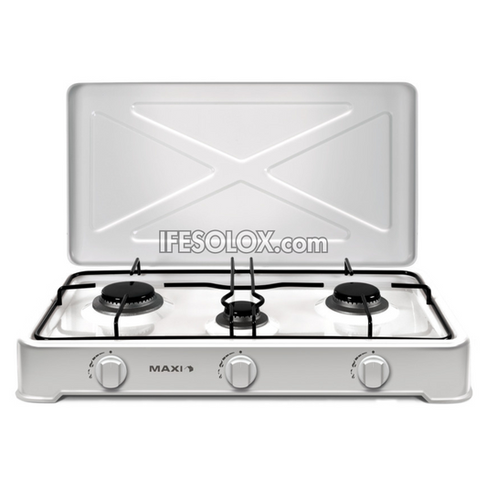 MAXI 300OC Table-Top Gas Cooker with 3 Gas Burners - Brand New