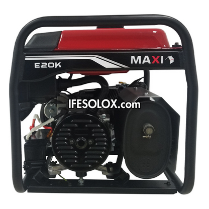 MAXI E20K 2.5KVA Pure Copper Key Start Gasoline Generator - Brand New