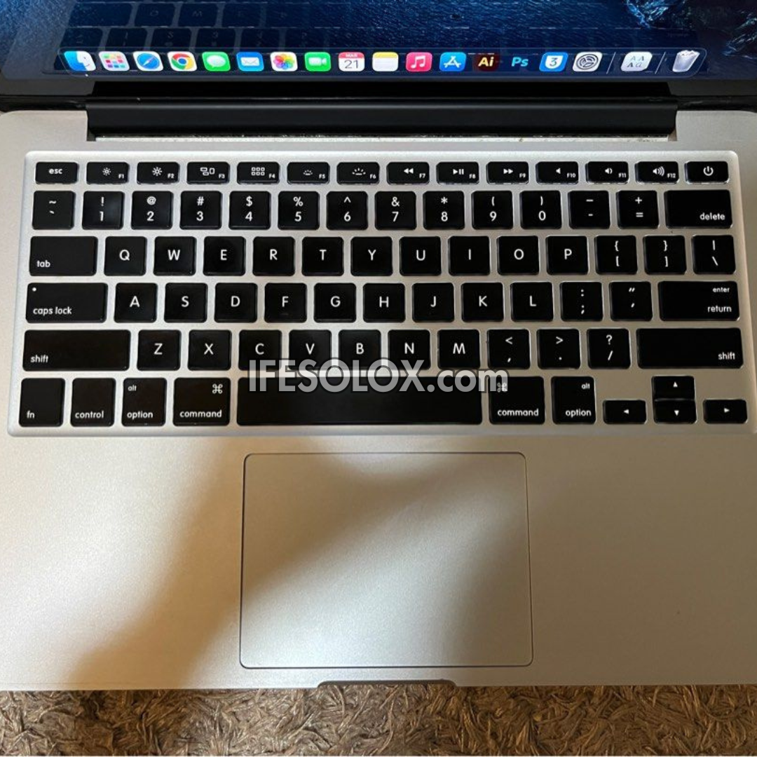 MacBook Pro 2014 13.3" Retina Display Laptop with Intel Core i5 4th Gen, 8GB DDR3 RAM, 128GB SSD - Foreign Used