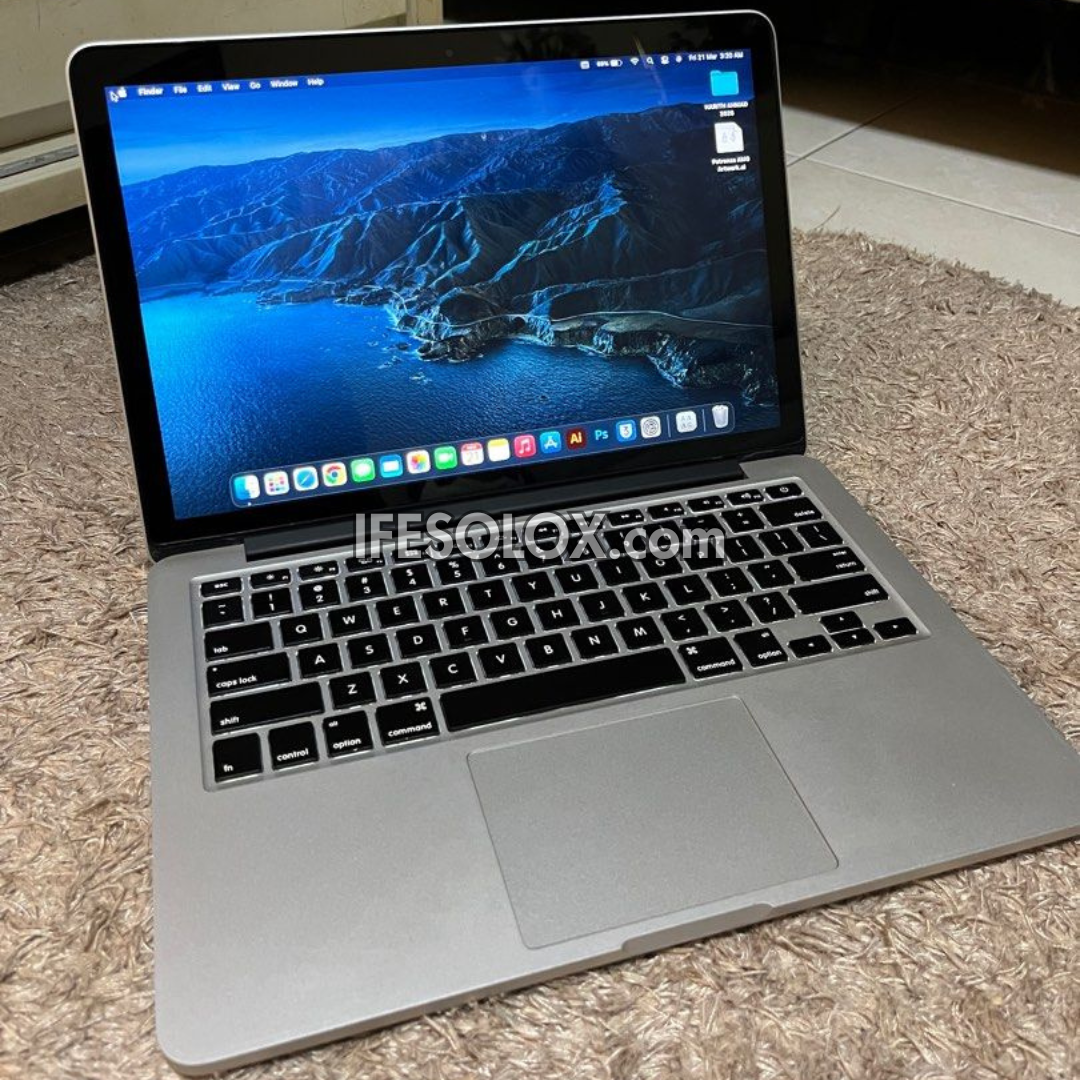 MacBook Pro 2014 13.3" Retina Display Laptop with Intel Core i5 4th Gen, 8GB DDR3 RAM, 128GB SSD - Foreign Used