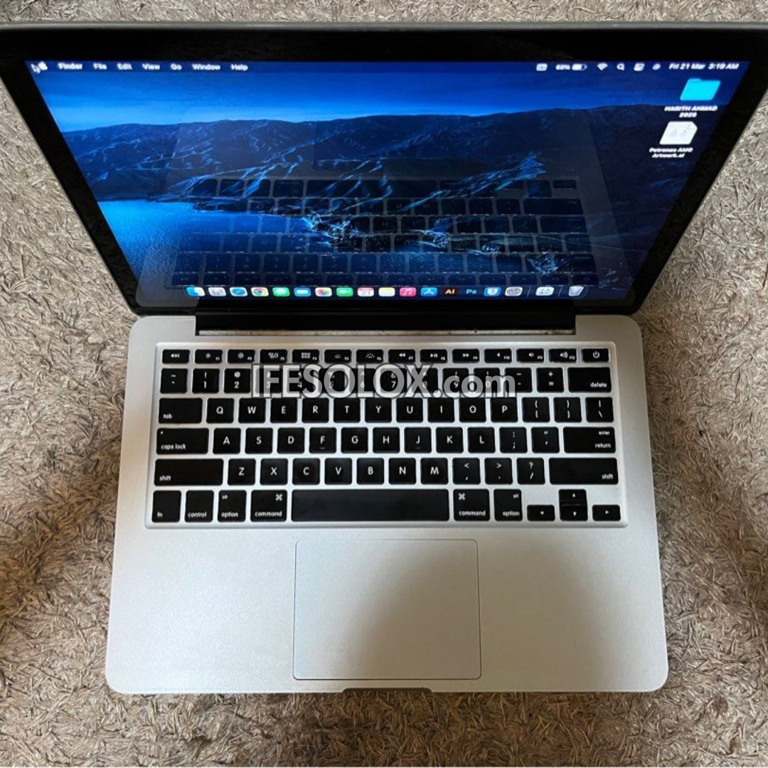 MacBook Pro 2014 13.3" Retina Display Laptop with Intel Core i5 4th Gen, 8GB DDR3 RAM, 128GB SSD - Foreign Used