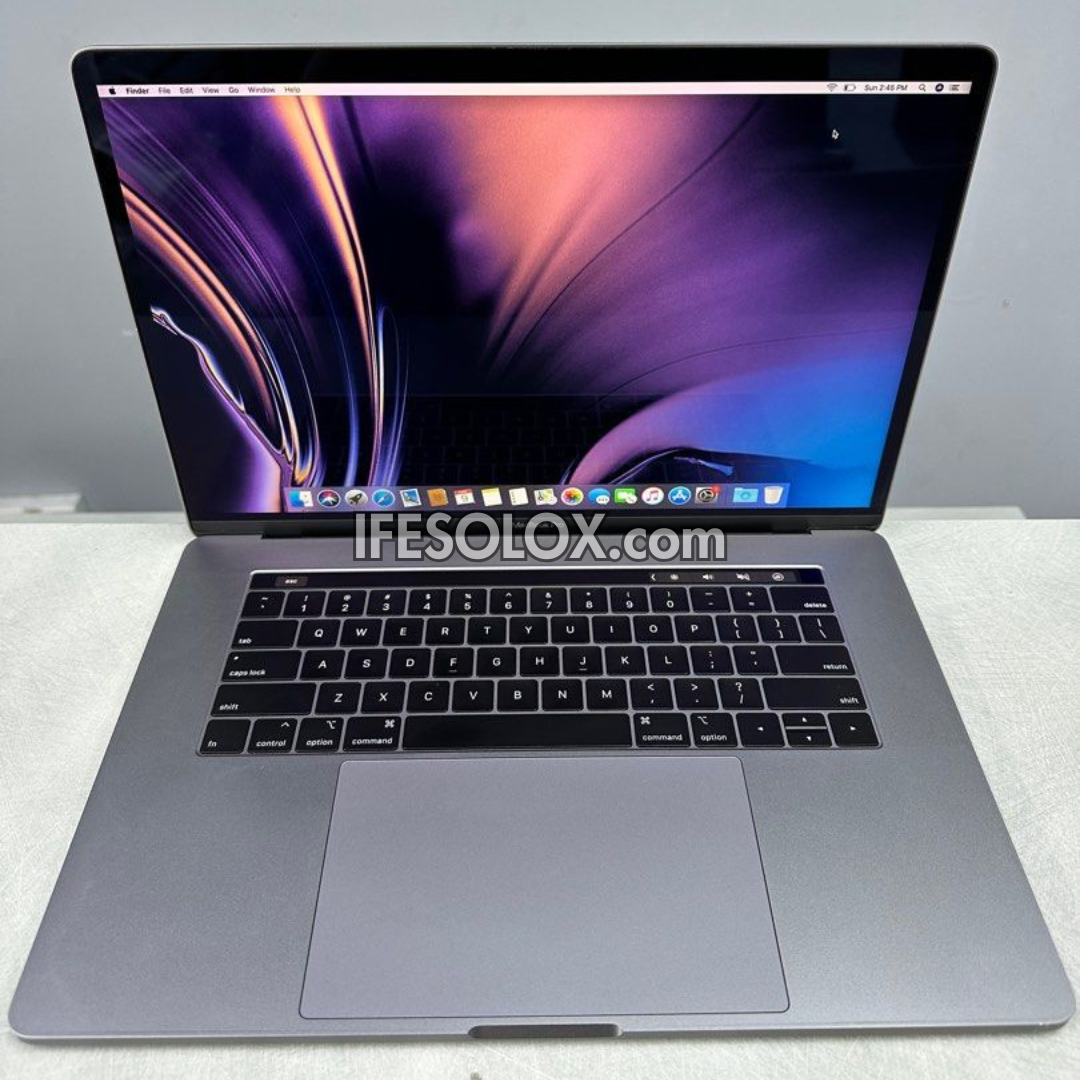 MacBook Pro 2018 15" Retina Display Laptop with Intel Core i7 8th Gen, 16GB DDR4 RAM, 256GB SSD - Foreign Used