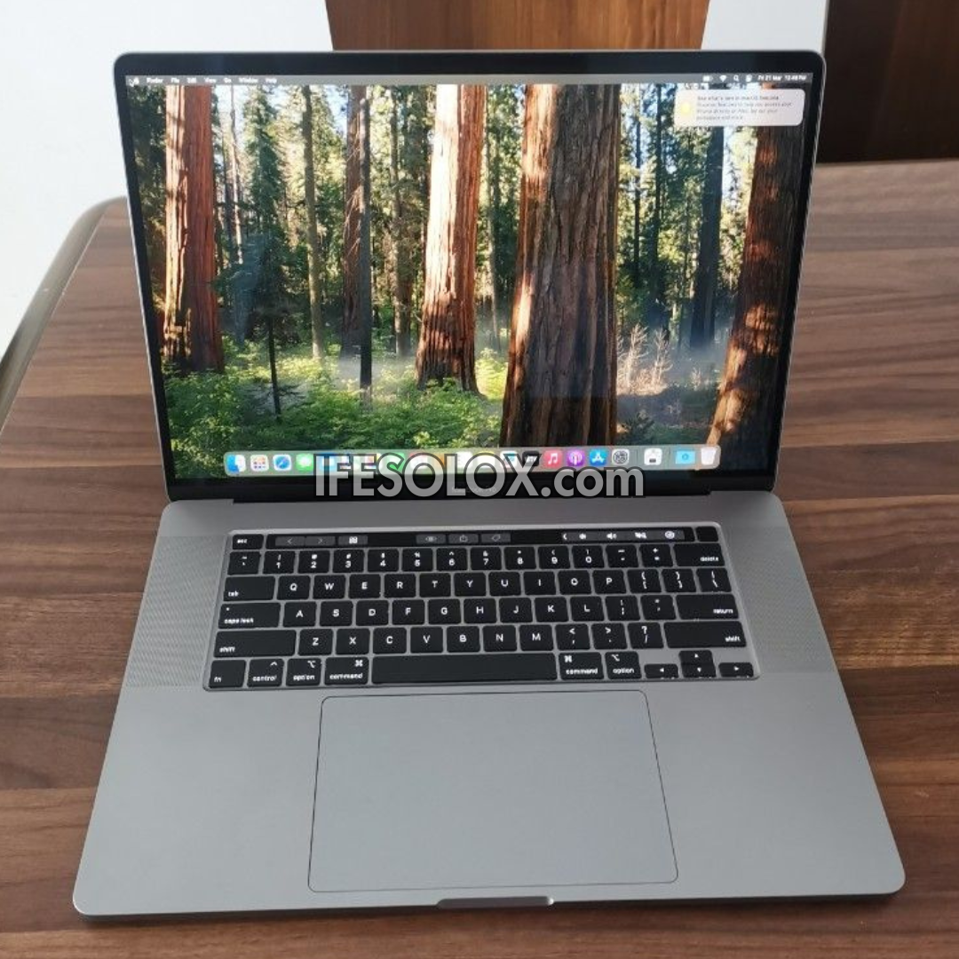 MacBook Pro 2019 16" Retina Display Laptop with Intel Core i9 9th Gen, 32GB DDR4 RAM, 1TB SSD - Foreign Used