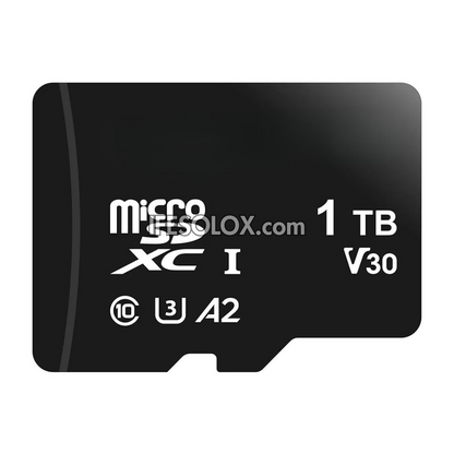 Micro SDXC 1TB Memory Card (A2, U3) with Full Size SD Adapter - Brand New