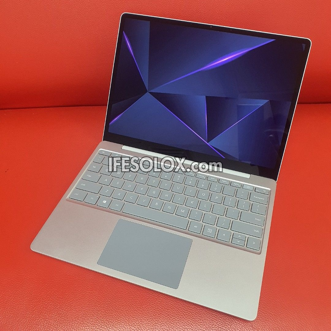 Microsoft Surface Laptop Go 1 12.4" TouchScreen with Keyboard, Intel Core i5 10th Gen, 8GB DDR4 RAM, 128GB SSD - Foreign Used