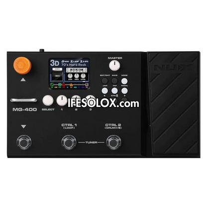 NUX MG-400 Guitar Multi-Effects Pedal Processor with USB Audio NUX MG-400 Guitar Multi-Effects Pedal Processor with USB Audio
