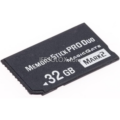 Memory Stick PRO Duo (Mark 2) 32GB for PSP 1000, 2000, 3000 and E3100