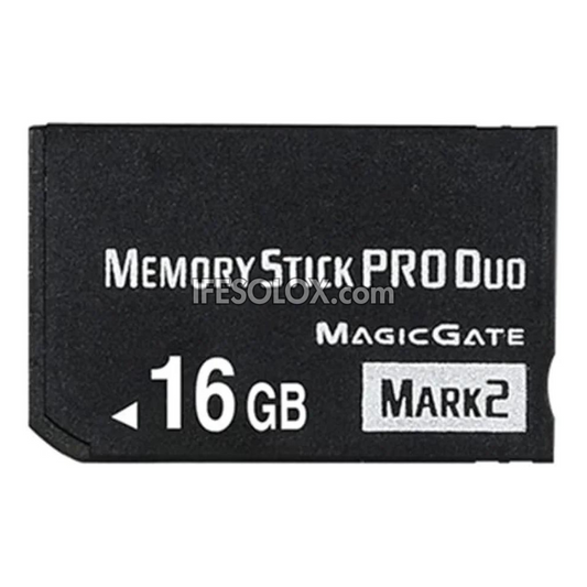 Memory Stick PRO Duo (Mark 2) 16GB for PSP 1000, 2000, 3000 and E1000