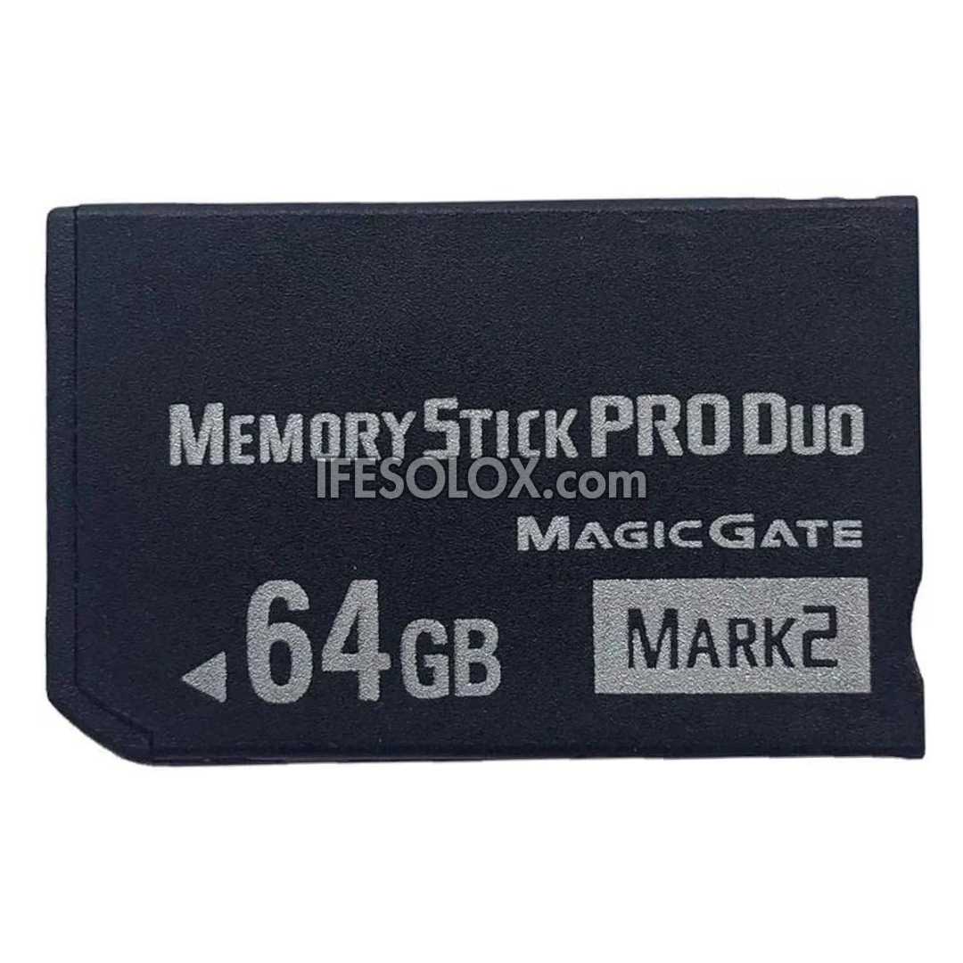 Memory Stick PRO Duo (Mark 2) 64GB for PSP 1000, 2000, 3000 and E1000