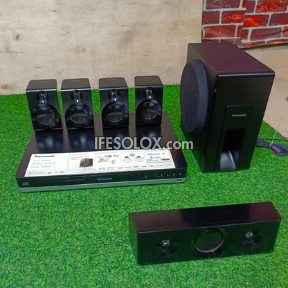 Panasonic SC-BTT405 5.1Ch 600Watts Smart Bluetooth Blu-ray 3D DVD Home Cinema System (Built-in WiFi) - London Used