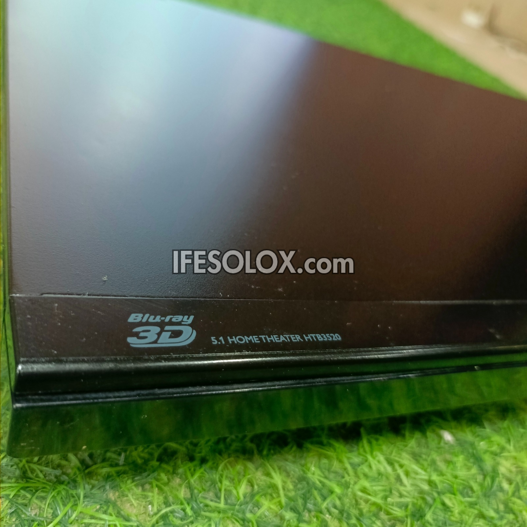 Philips HTB3520 5.1Ch 1000Watts Bluetooth 3D Blu-ray DVD Home Theater Machine Head - London Used