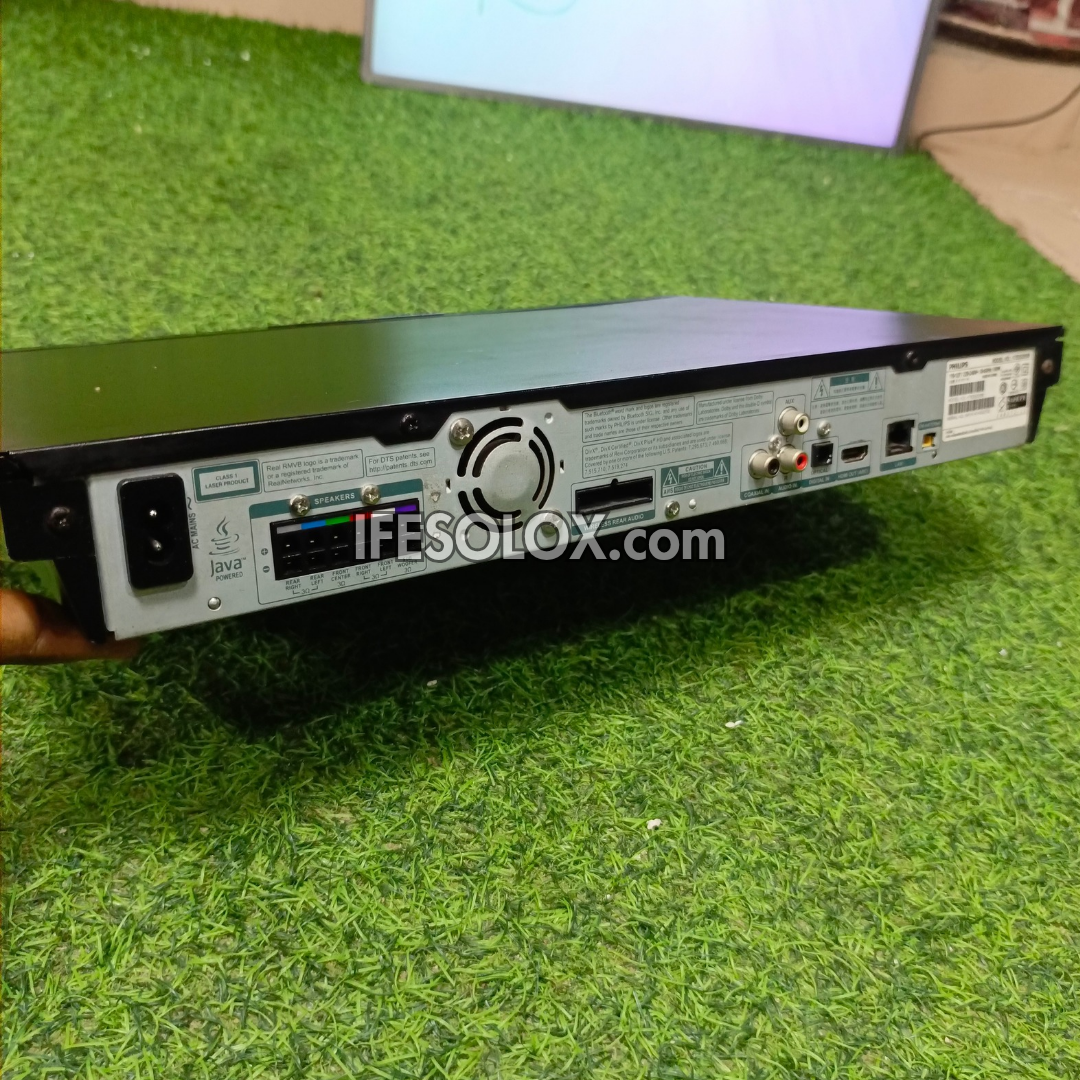 Philips HTB3520 5.1Ch 1000Watts Bluetooth 3D Blu-ray DVD Home Theater Machine Head - London Used