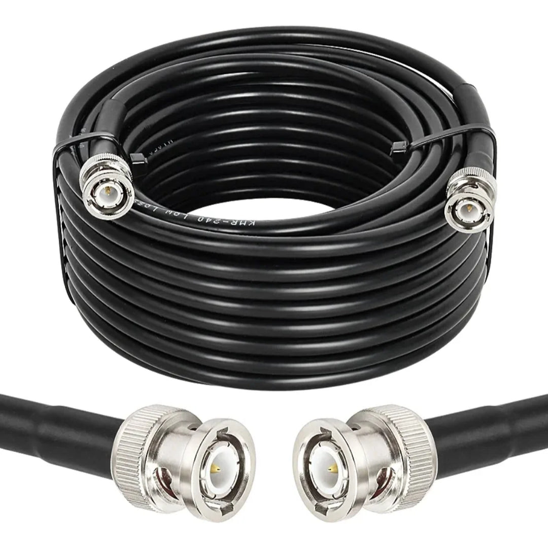 Premium Quality RG8X 50ohms BNC male to male HD-SDI Video Jumper cable (1.5m, 3m, 5m, 10m, 20m, 30m, 50m, 100m)