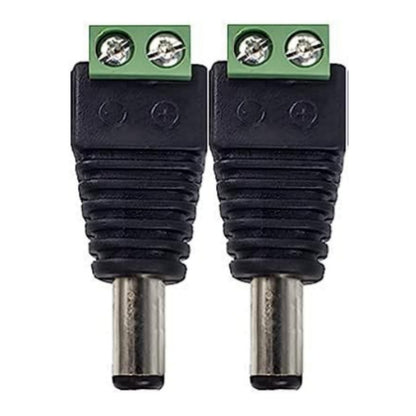 DC Power Jack Connectors (Male to Male) - Brand New